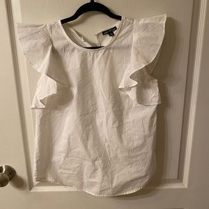Mercantile by J Crew White Blouse